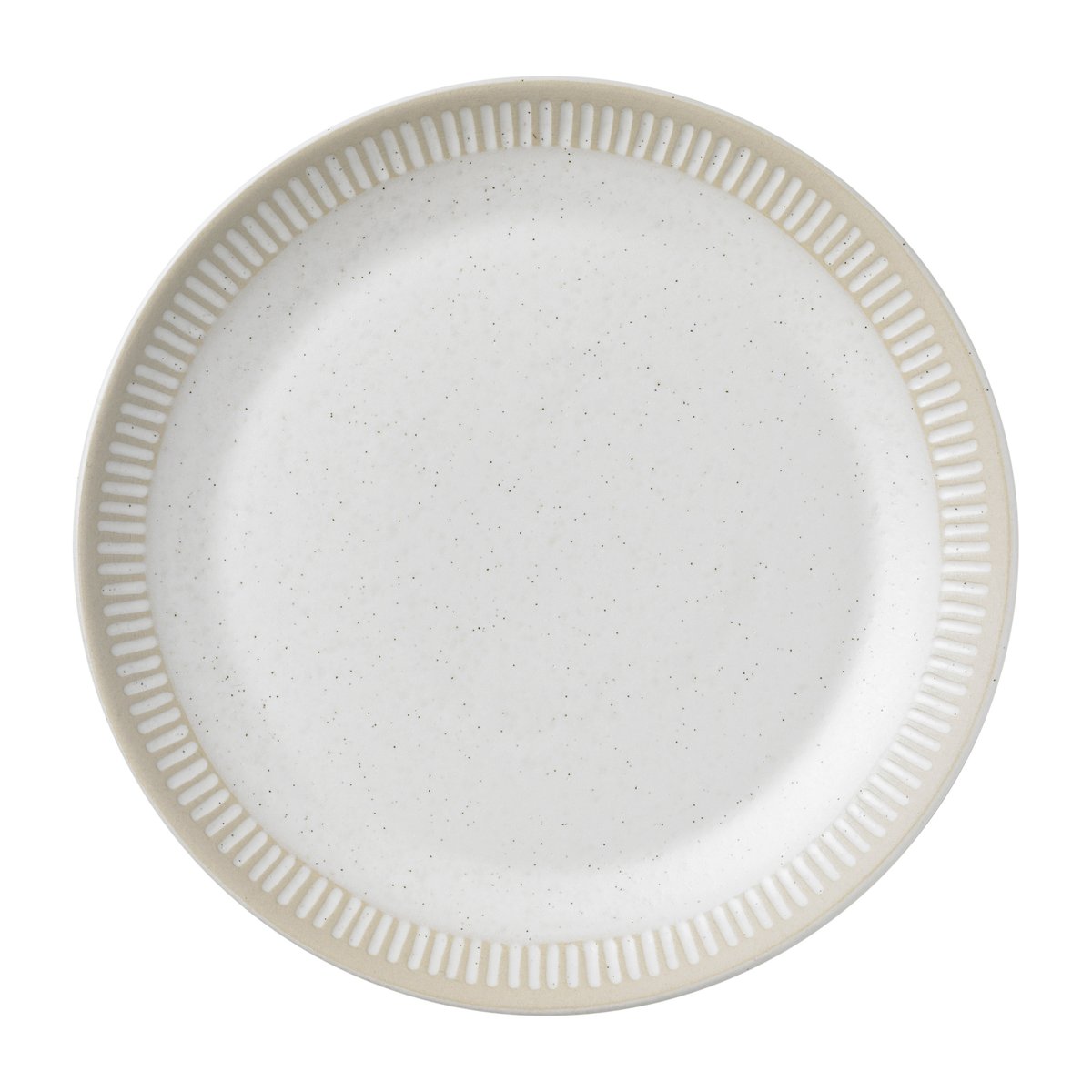 Knabstrup Keramik Colorit tallrik 19 cm Sand | Skandinavisk Design | Assietter | Beige