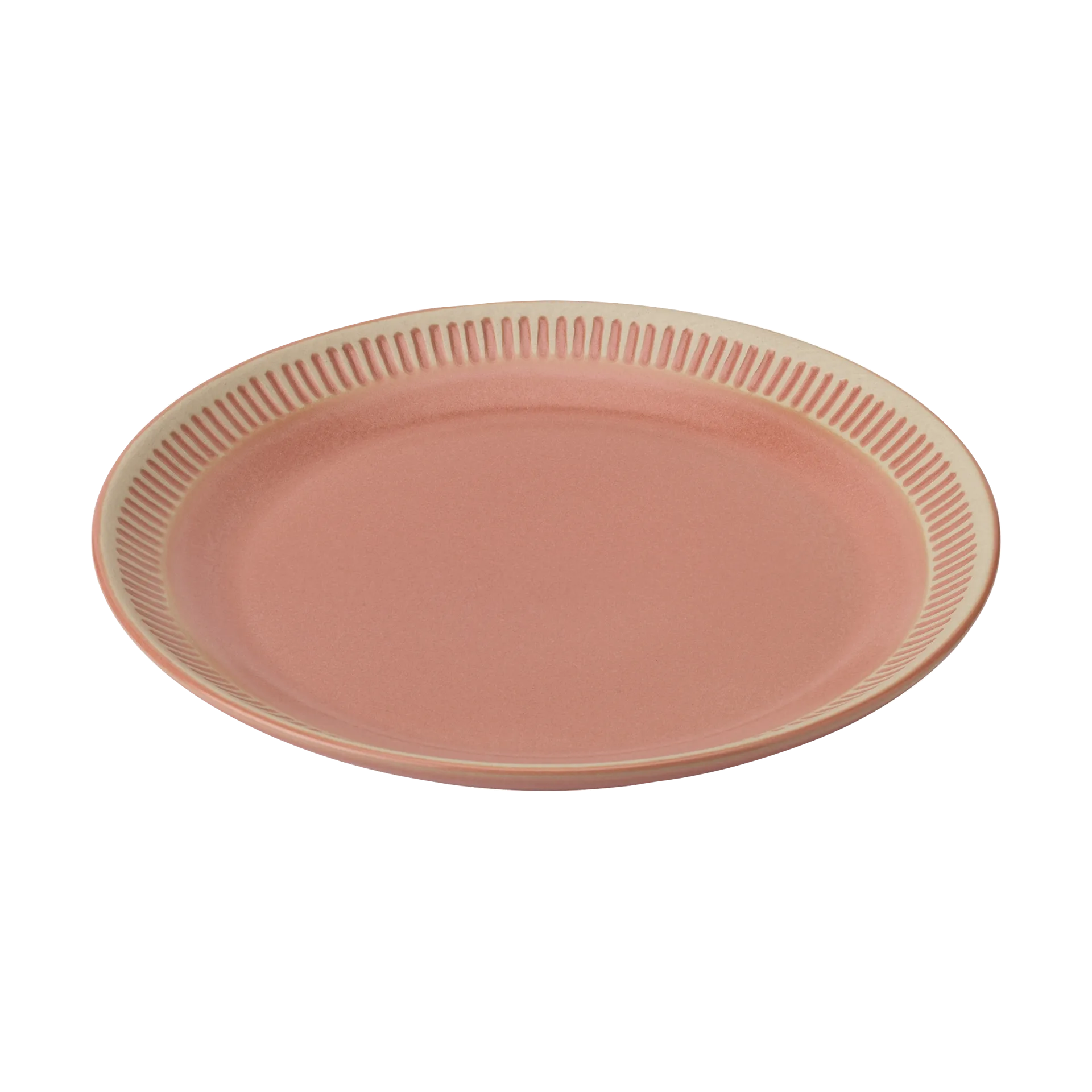 Colorit tallrik Ø22 cm, Coral Knabstrup Keramik