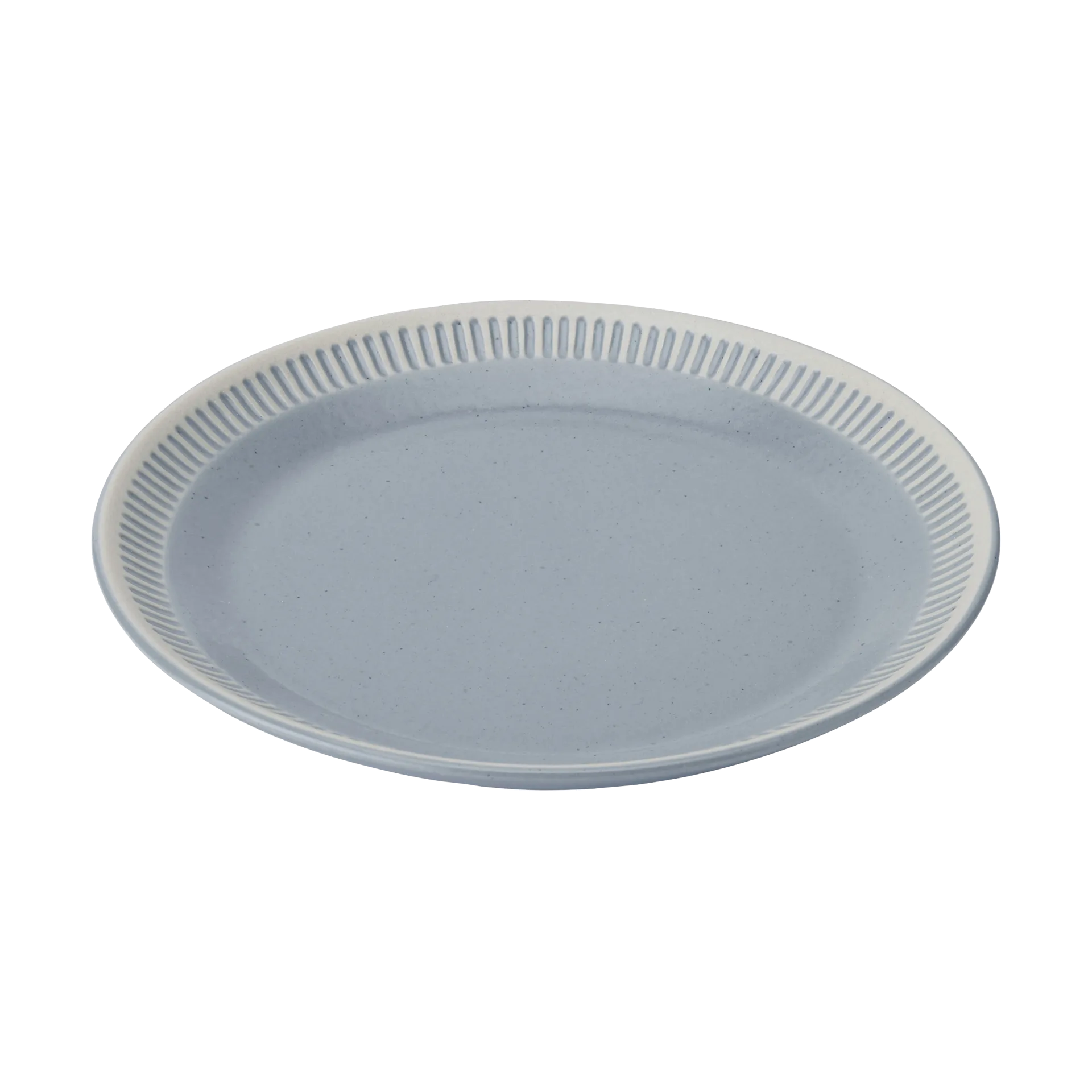 Colorit tallrik Ø22 cm, Mörkgrå Knabstrup Keramik