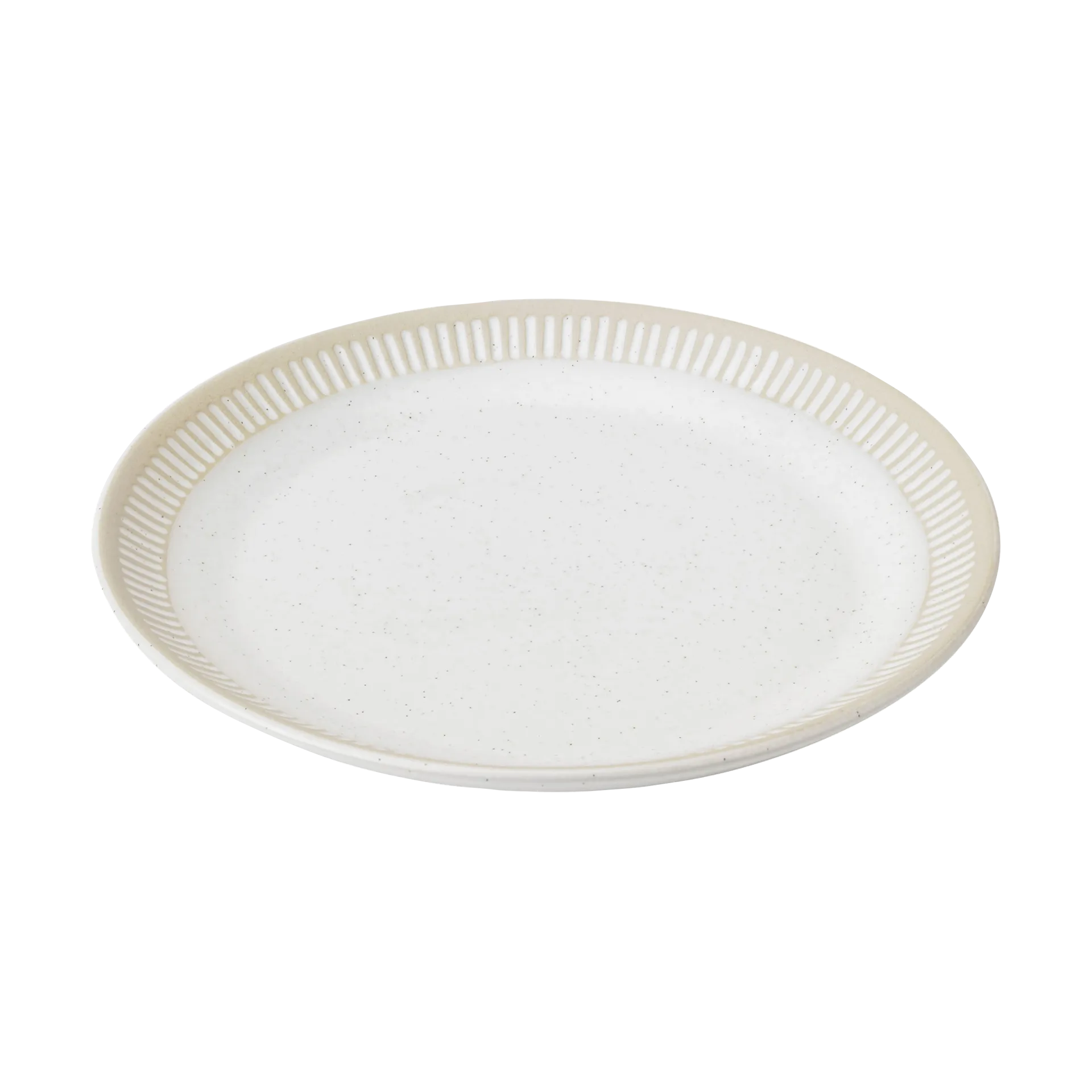 Colorit tallrik Ø22 cm, Sand Knabstrup Keramik