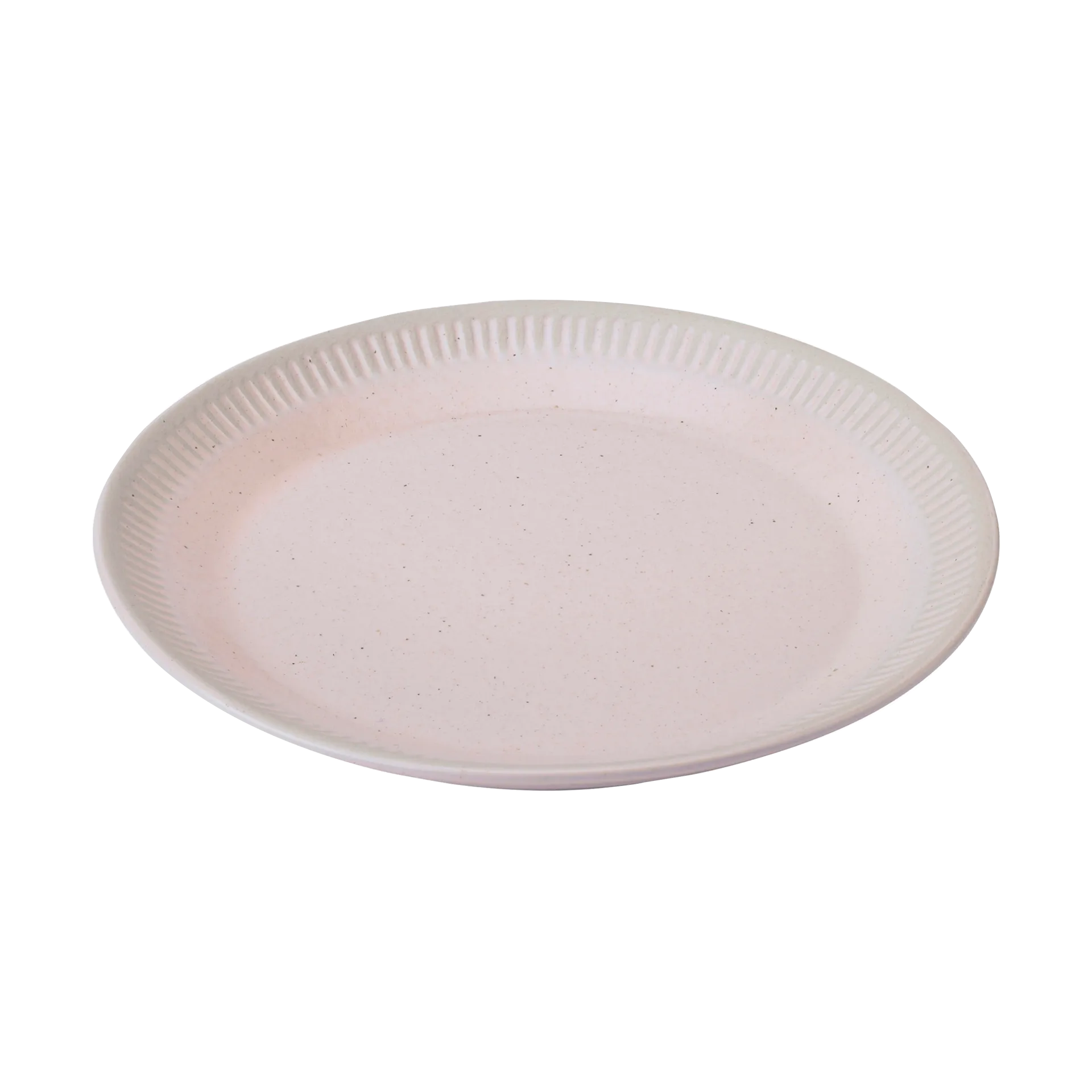 Colorit tallrik Ø27 cm, Rosa Knabstrup Keramik