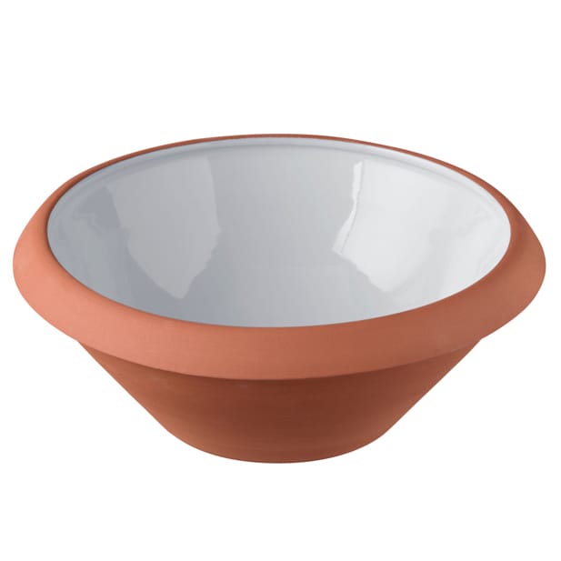 Knabstrup degfat 2 l - ljusgrå - Knabstrup Keramik