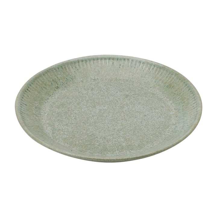 Knabstrup mattallrik olivgrön - 19 cm - Knabstrup Keramik
