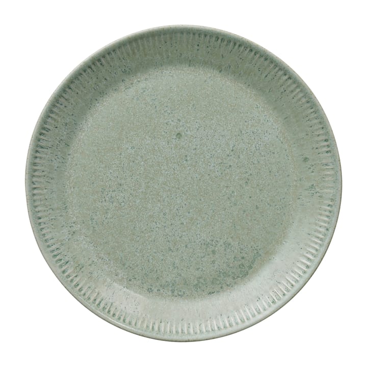 Knabstrup mattallrik olivgrön - 22 cm - Knabstrup Keramik