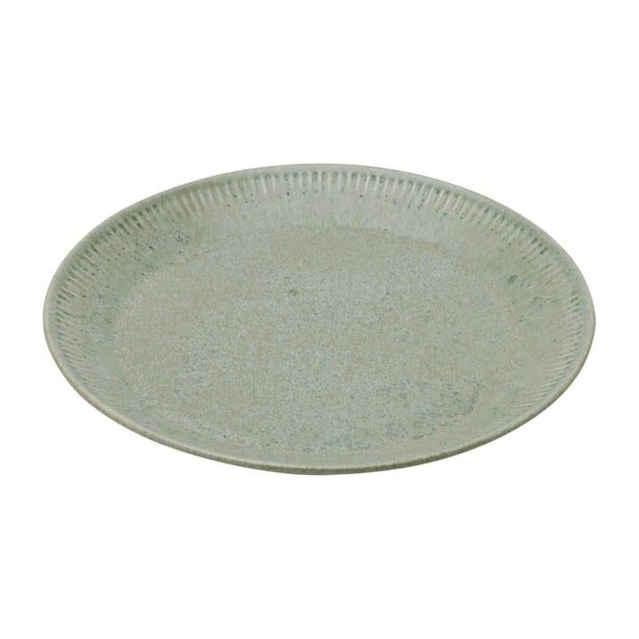Knabstrup mattallrik olivgrön - 22 cm - Knabstrup Keramik