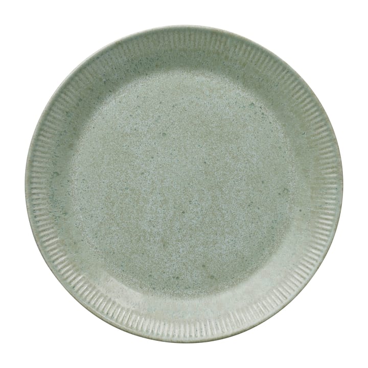 Knabstrup mattallrik olivgrön - 27 cm - Knabstrup Keramik