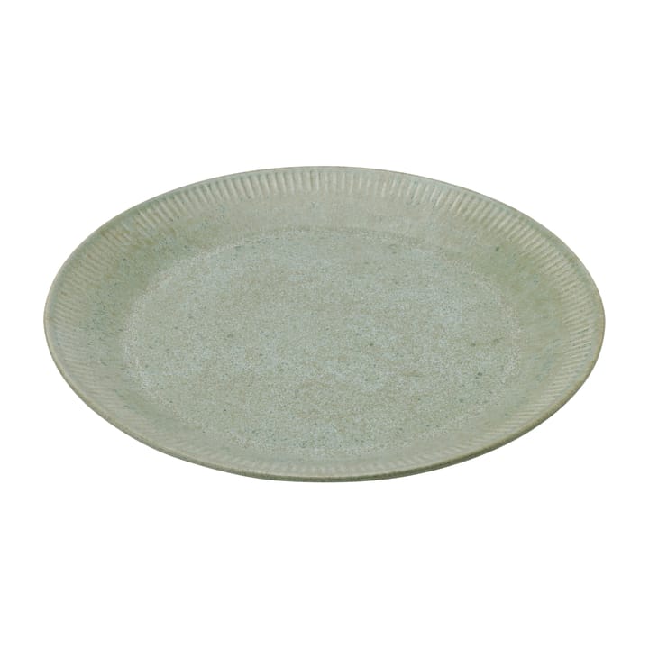 Knabstrup mattallrik olivgrön, 27 cm Knabstrup Keramik