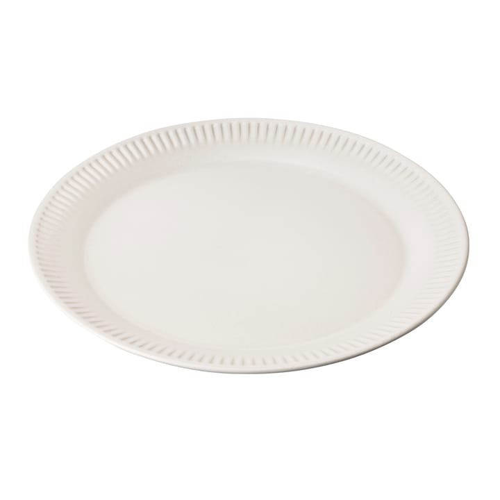 Knabstrup mattallrik vit, 22 cm Knabstrup Keramik