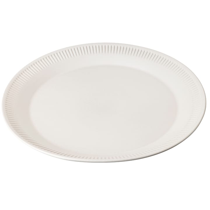 Knabstrup mattallrik vit - 27 cm - Knabstrup Keramik