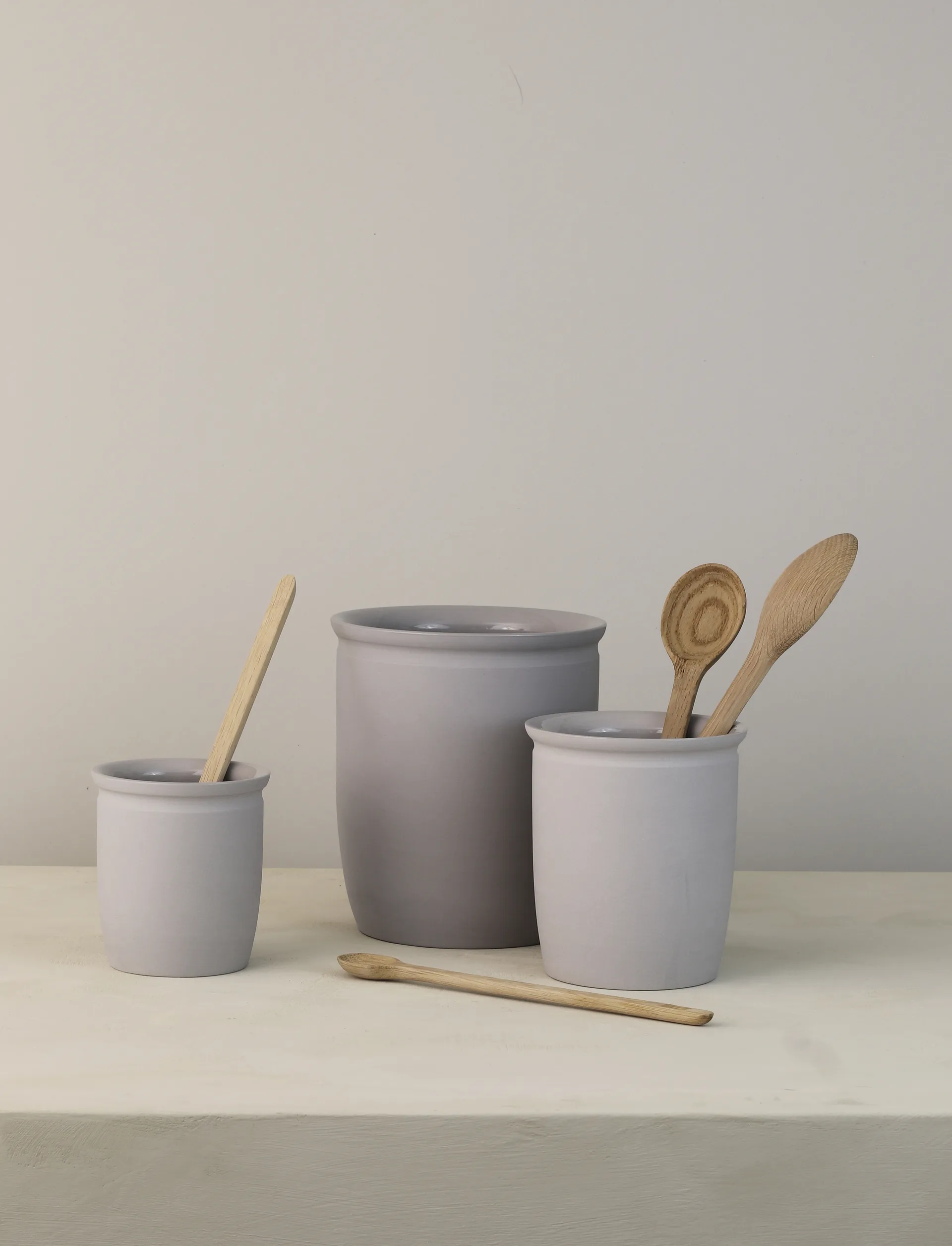 Knabstrup syltkruka, Grey, 0,5 L Knabstrup Keramik