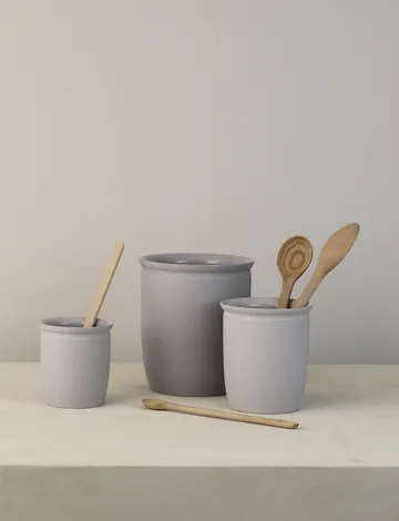 Knabstrup syltkruka - Grey, 0,5 L - Knabstrup Keramik