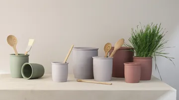 Knabstrup syltkruka - Grey, 0,5 L - Knabstrup Keramik