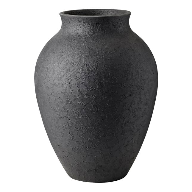 Knabstrup vas 27 cm - Svart - Knabstrup Keramik