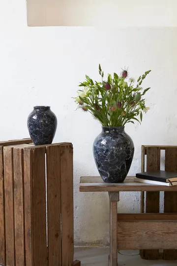 Knabstrup vas Natura 20 cm - Grafit - Knabstrup Keramik