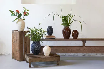 Knabstrup vas Natura 20 cm - Grafit - Knabstrup Keramik