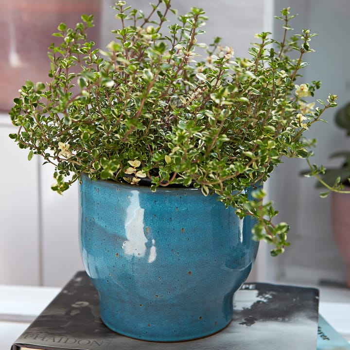 Knabstrup ytterkruka Ø16,5 cm, Dusty blue Knabstrup Keramik