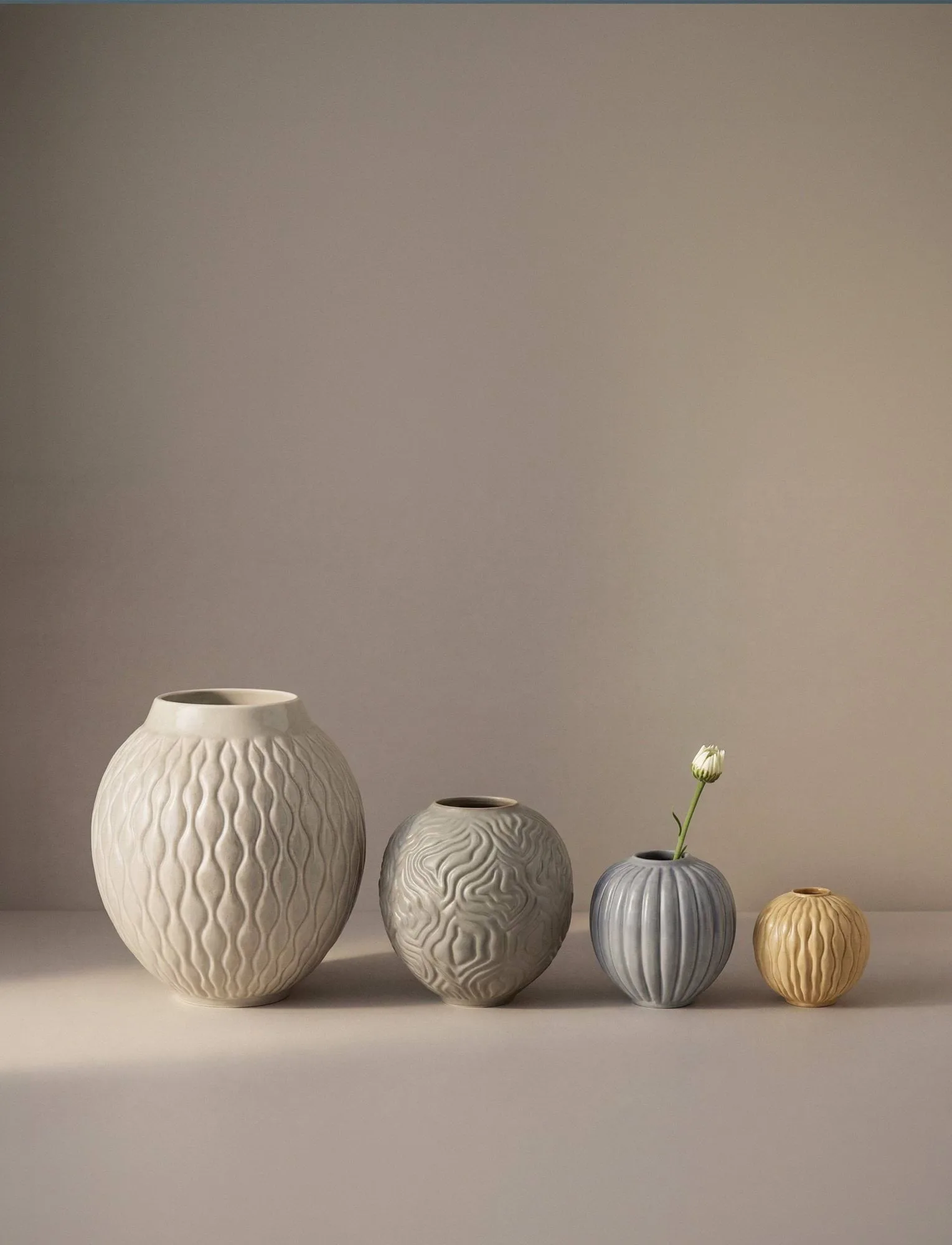 Solum vas, Sage, 15 cm Knabstrup Keramik