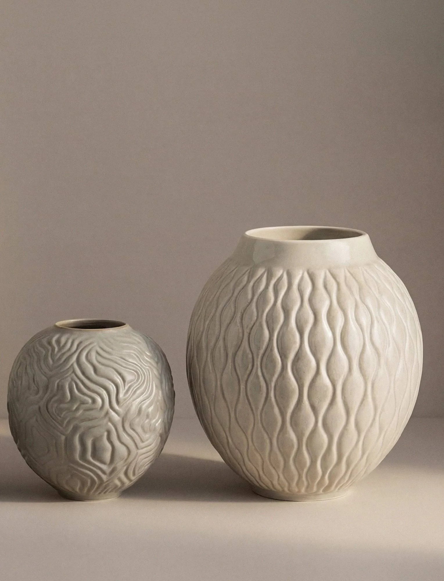 Solum vas, Sage, 15 cm Knabstrup Keramik