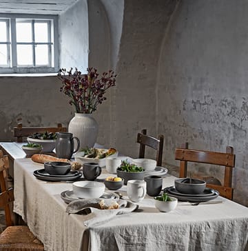 Tavola degskål 2 delar - Vit - Knabstrup Keramik