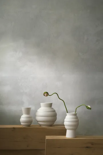 Tortus Archie vas No2 23.5 cm - White - Knabstrup Keramik