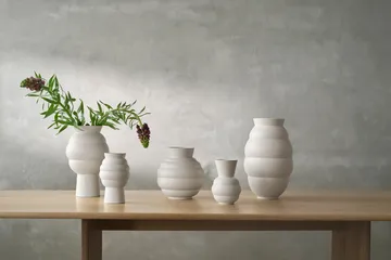 Tortus Archie vas No5 41.5 cm - White - Knabstrup Keramik