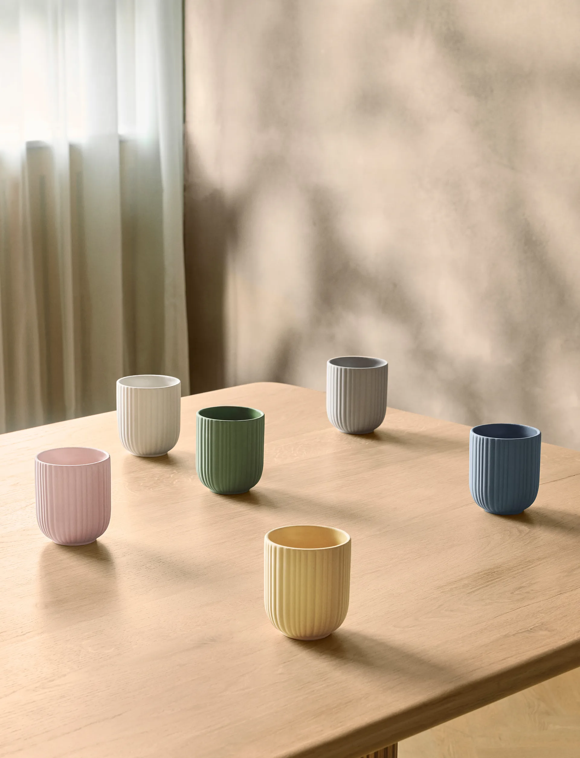 Verda mugg 25 cl, Dusty blue Knabstrup Keramik