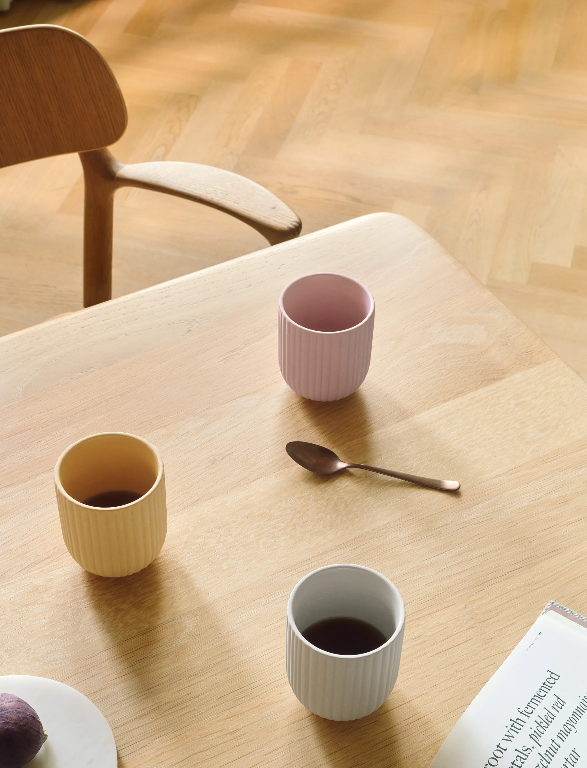 Verda mugg 25 cl, Soft sand Knabstrup Keramik