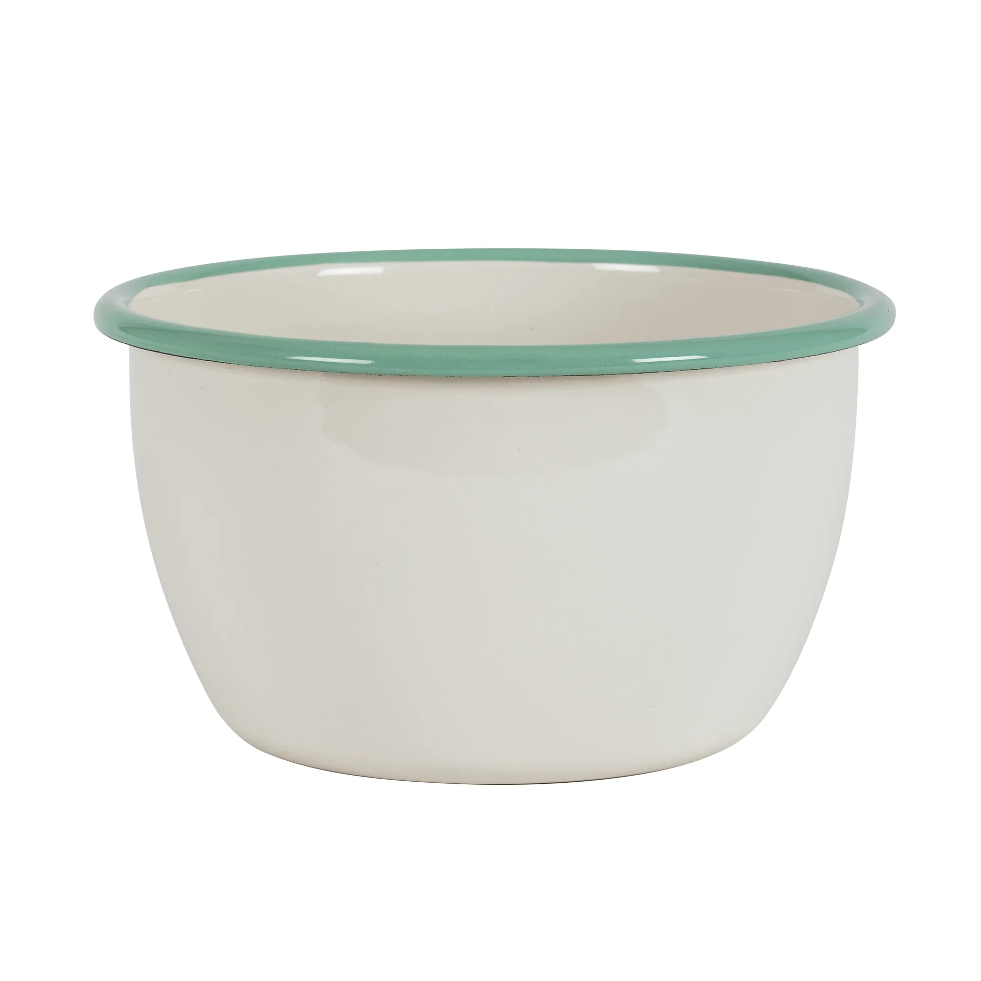 Kockums emaljskål 16 cm, Cream Lux Kockums Jernverk