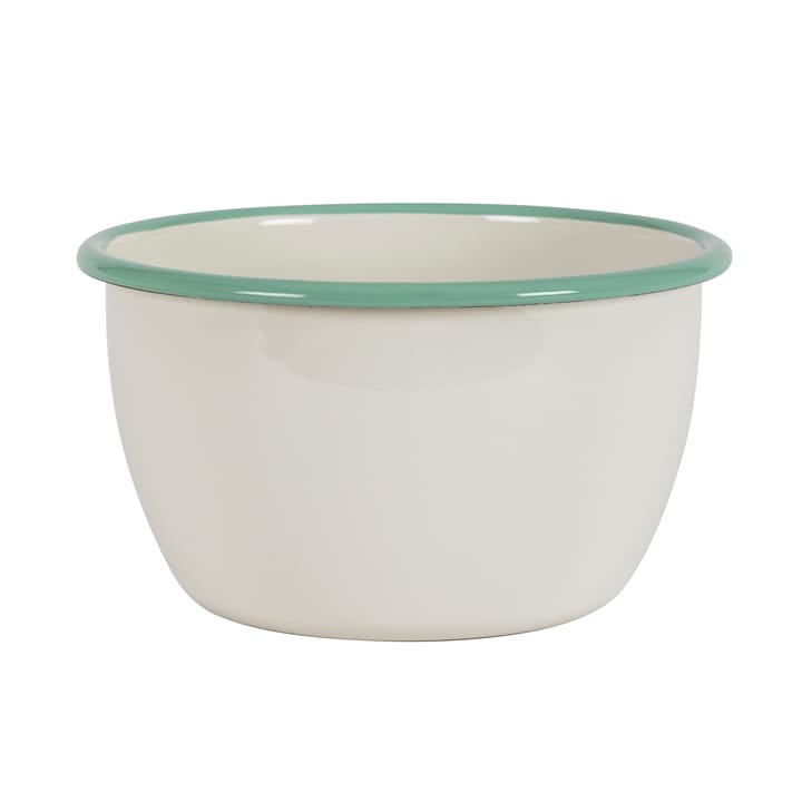 Kockums emaljskål 16 cm, Cream Lux Kockums Jernverk