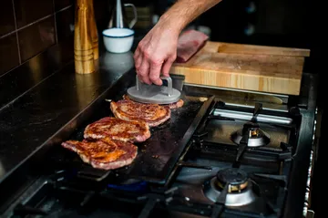 Kockums grillvikt - Rostfritt stål, 16x12 cm - Kockums Jernverk