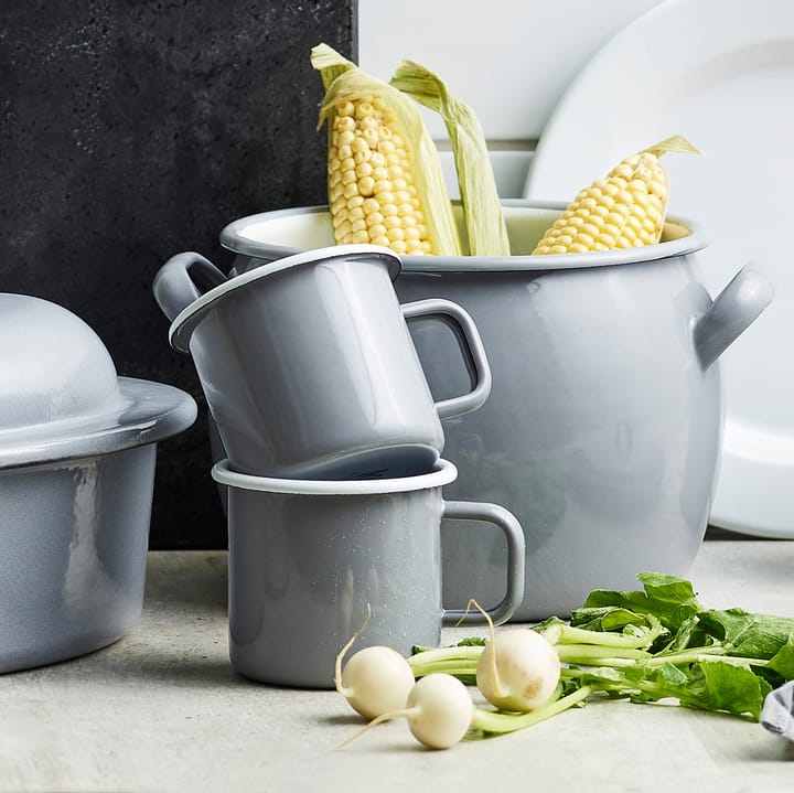 Kockums Paket gryta och durkslag, Kockums Grey Kockums Jernverk