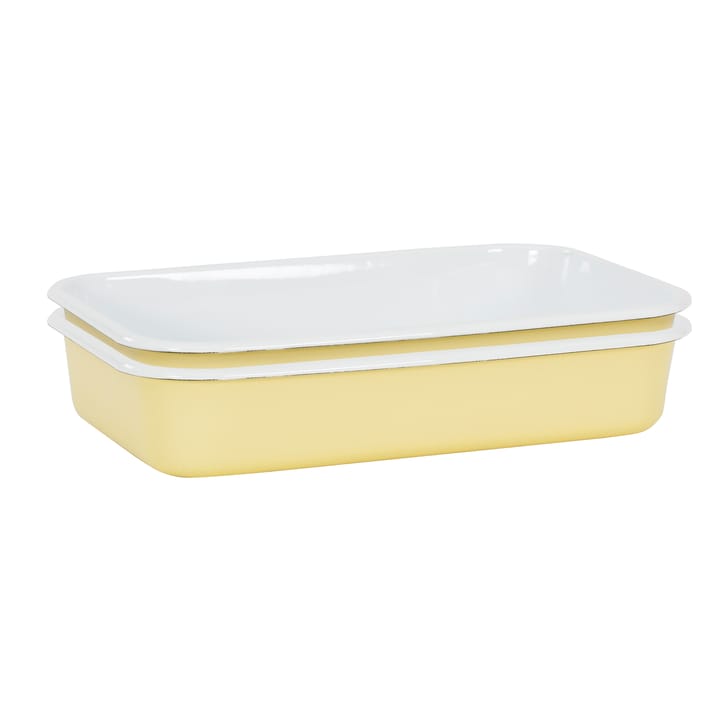 Kockums Paket ugnsform 31,5 cm 2-pack, Yellow Citrine Kockums Jernverk
