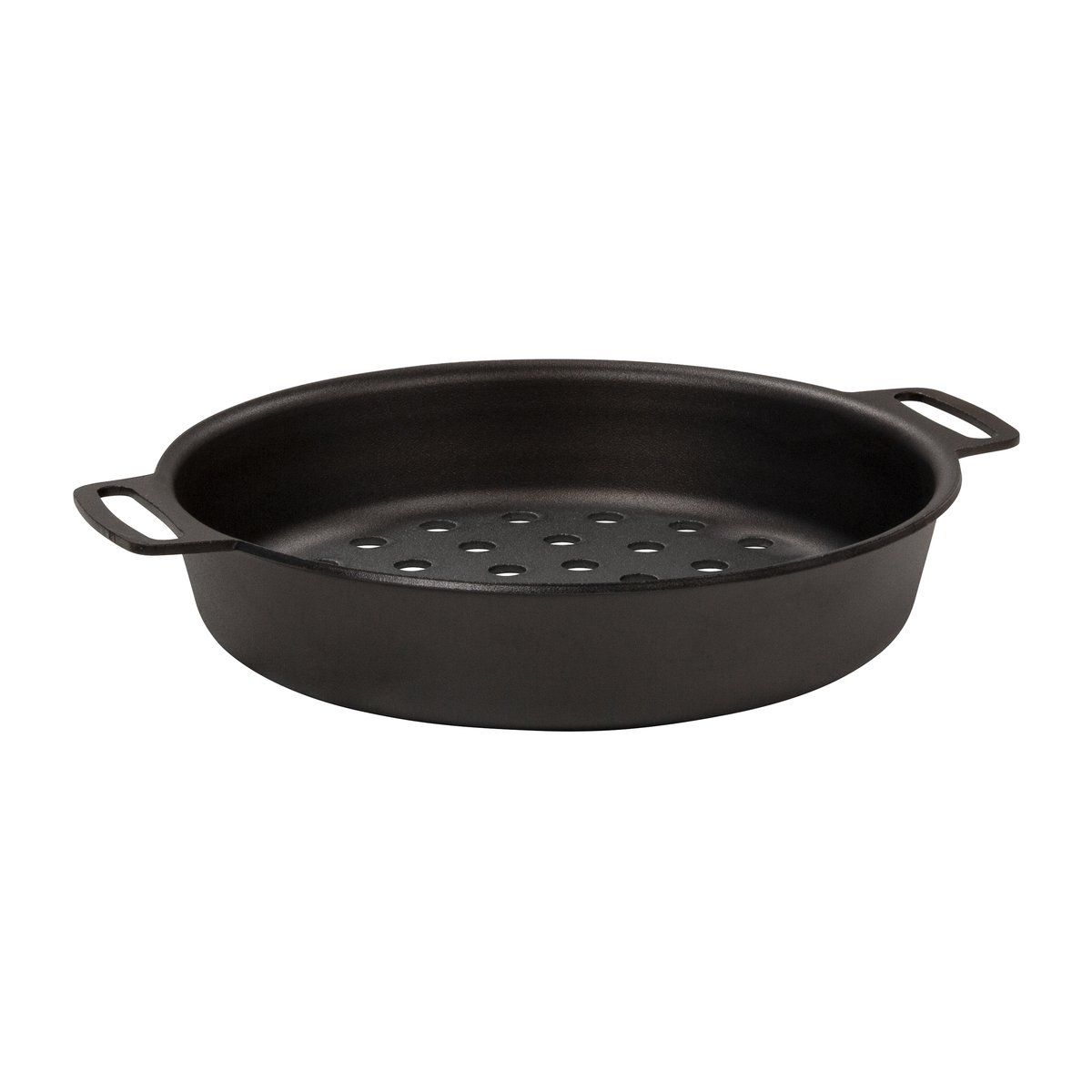 Kockums Jernverk Kockums perforerad form 24 cm | Skandinavisk Design | Ugnsformar | Svart