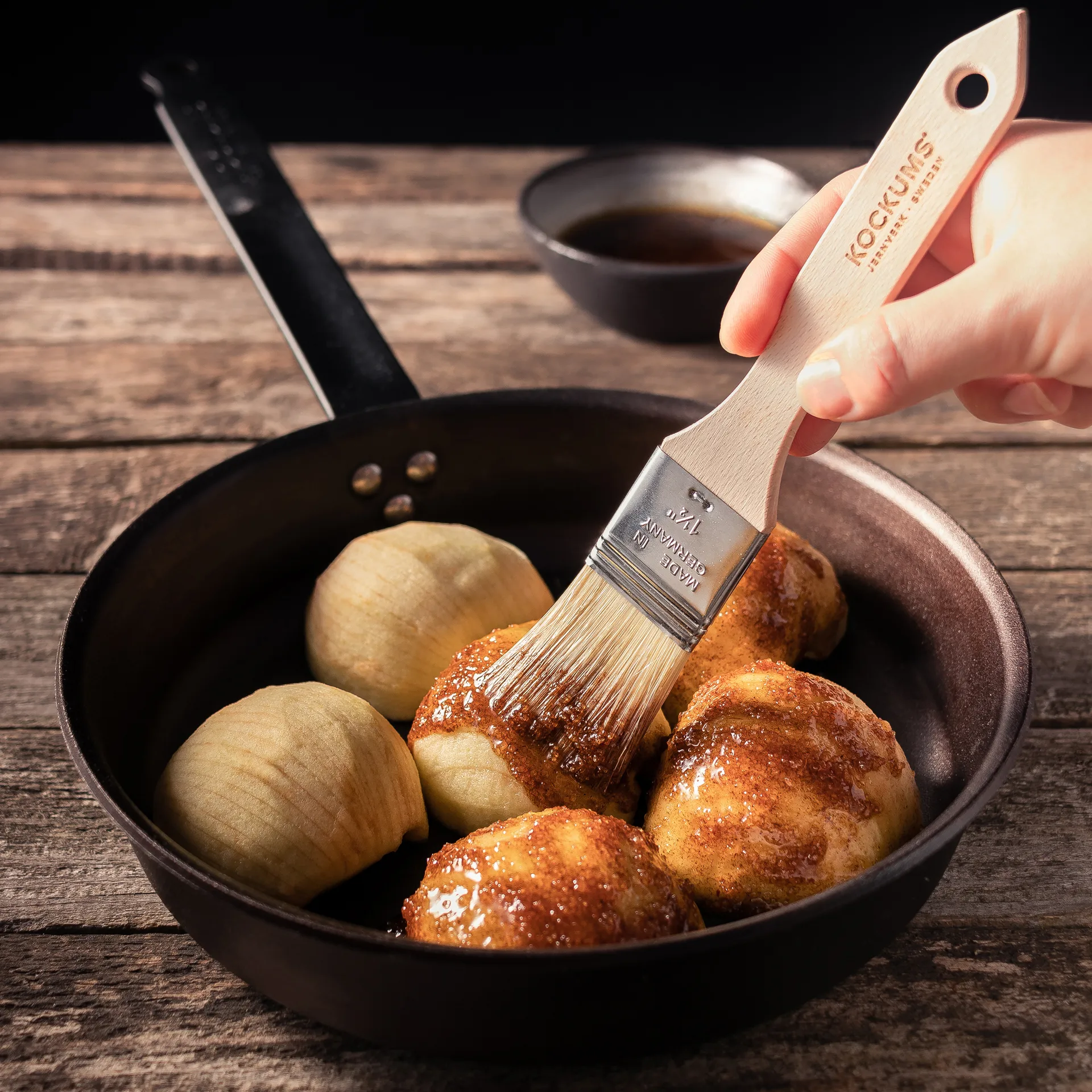Kockums stekpanna kolstål, 24 cm Kockums Jernverk