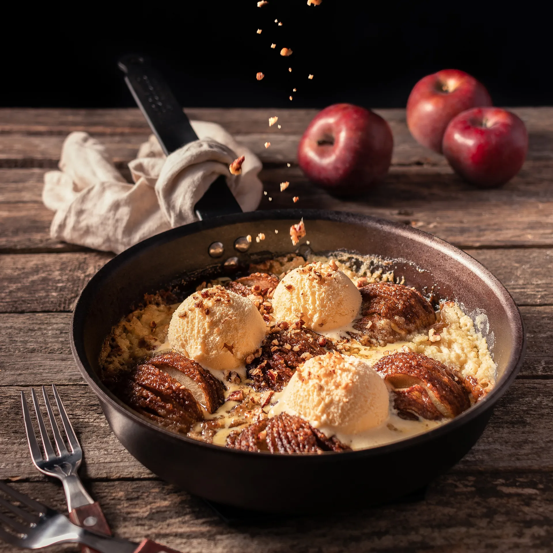 Kockums stekpanna kolstål, 28 cm Kockums Jernverk