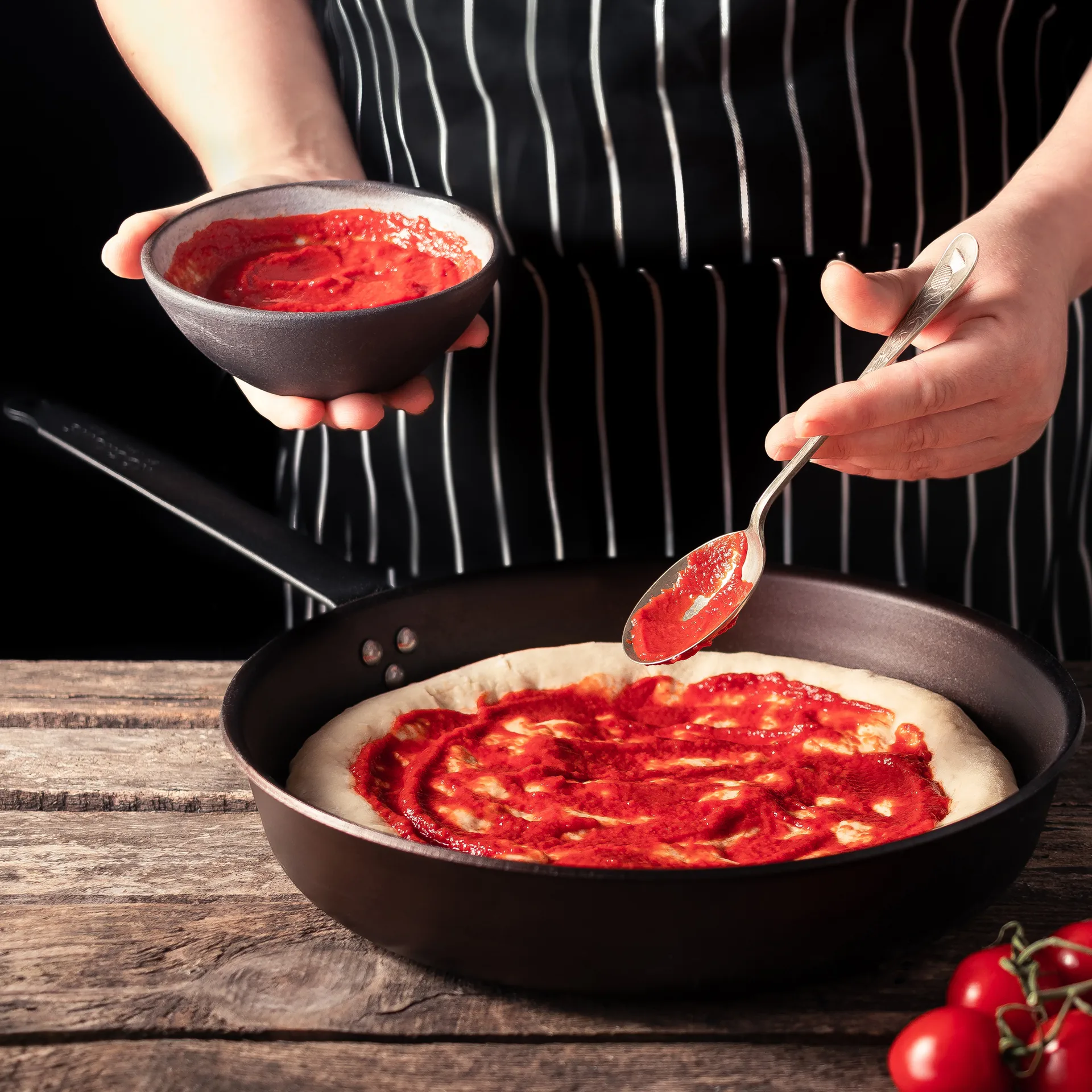 Kockums stekpanna kolstål, 30 cm Kockums Jernverk