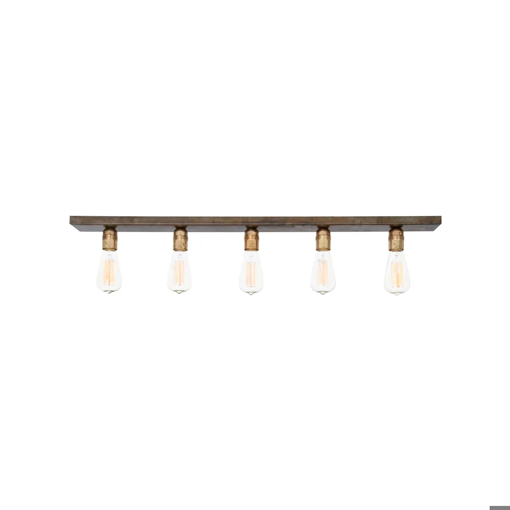 Konsthantverk Raad plafond mässing/järnoxid