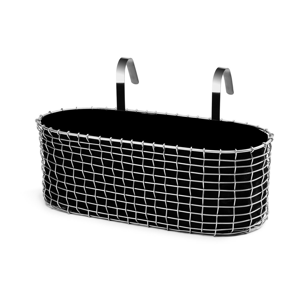 Korbo balkongkorg Syrafast stål | Skandinavisk Design | Övrigt utomhus | Silverfärgad