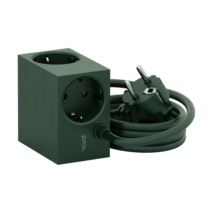 Cuboid grenuttag 2 m - Dark Green - Kord