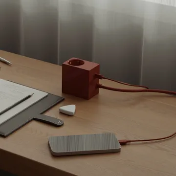 Kord USB-C till USB-C laddningskabel 1,8 m - Fired Brick - Kord