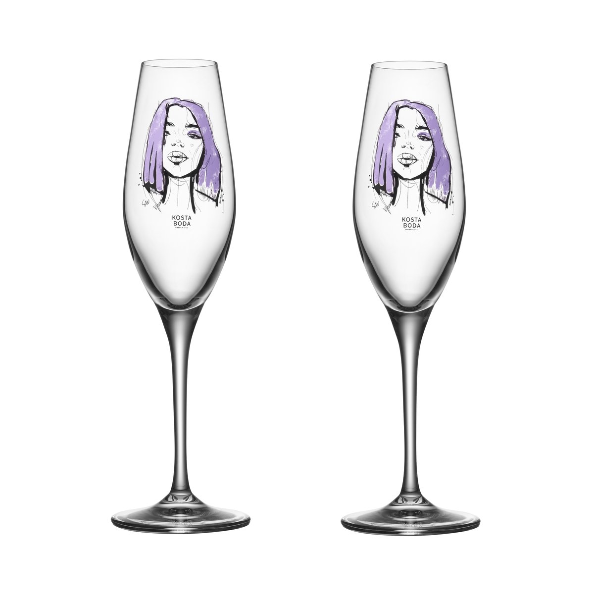 All about you champagneglas 2-pack Forever Mine