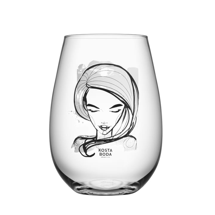 All about you glas 2-pack - need you (vit) - Kosta Boda