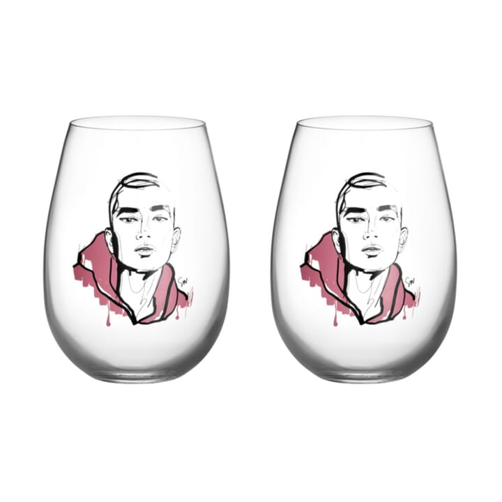 All about you tumblerglas 57 cl 2-pack - Close to him - Kosta Boda