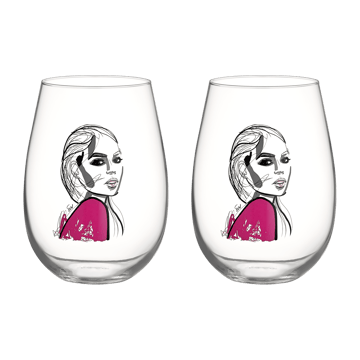 All about you tumblerglas 57 cl 2-pack - Next to you - Kosta Boda