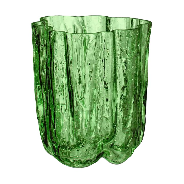 Crackle vase 12,1 cm - Mörkgrön - Kosta Boda