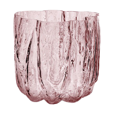 Kosta Boda Crackle vase 12,1 cm Rosa | Skandinavisk Design | Vaser | Rosa