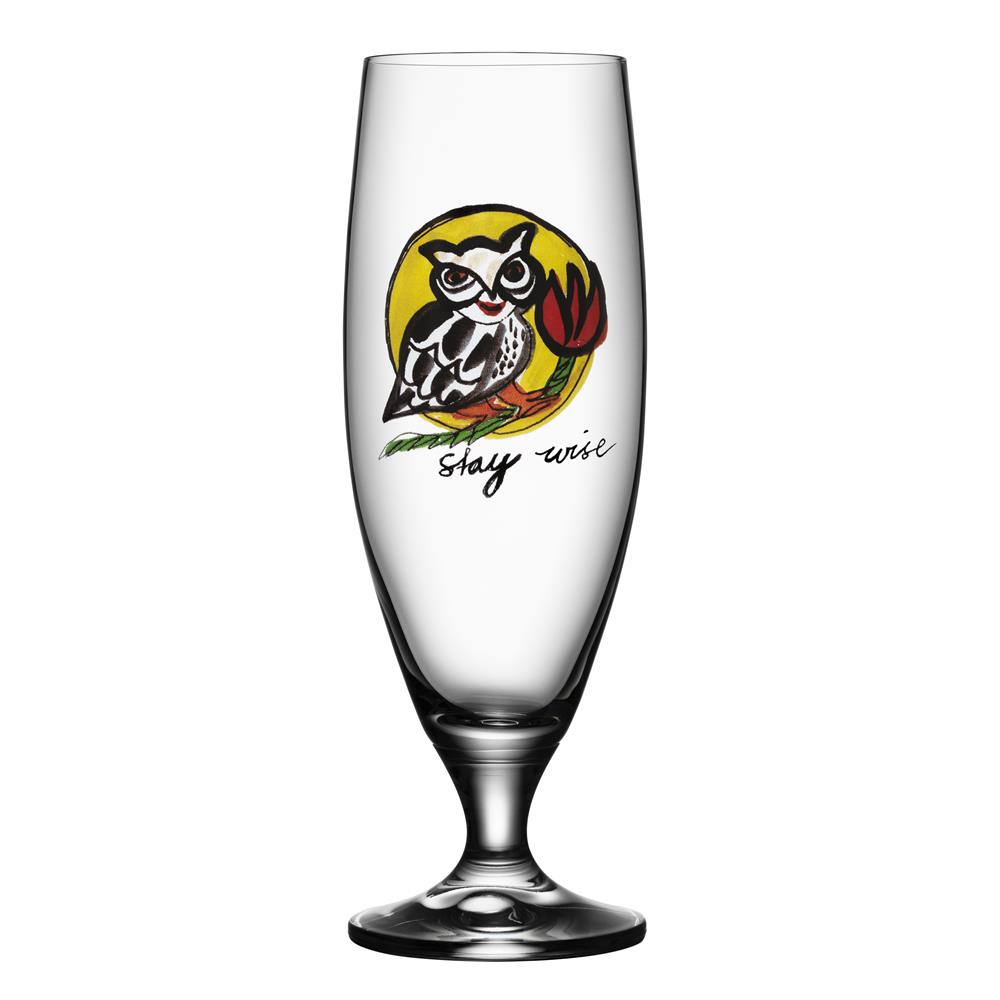Kosta Boda Friendship ölglas 50 cl stay wise | Skandinavisk Design | Ölglas | Transparent