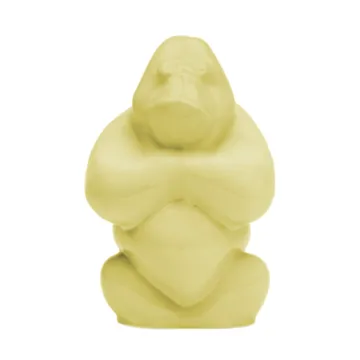 Gabba Gabba Hey skulptur 120 mm - Banana milk - Kosta Boda