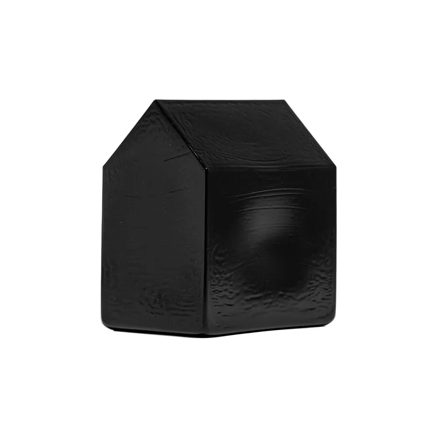 Kosta hus, Svart, 13,8 cm Kosta Boda Kosta hus, Svart, 13,8 cm Kosta Boda