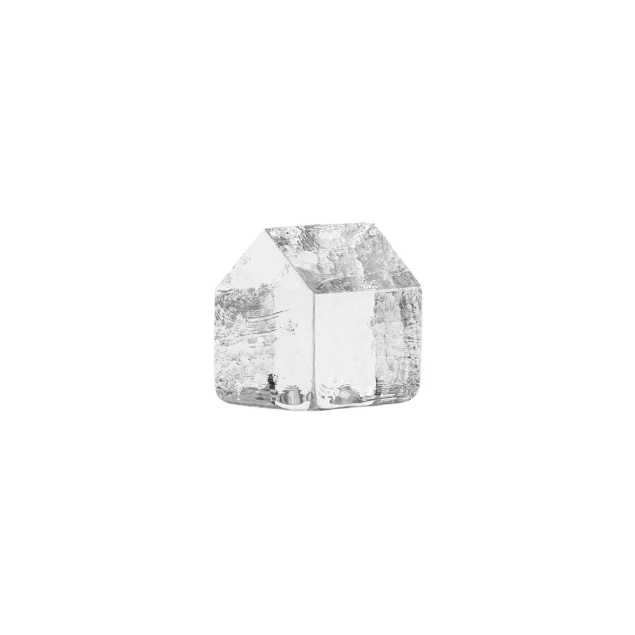 Kosta hus, Transparent, 7,5 cm Kosta Boda Kosta hus, Transparent, 7,5 cm Kosta Boda